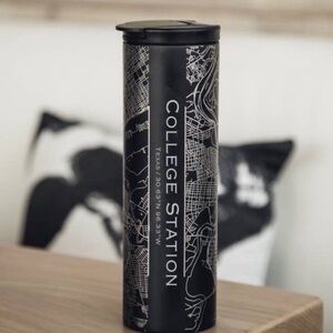 NEW IN BOX! COLLEGE STATION City Map Tumbler